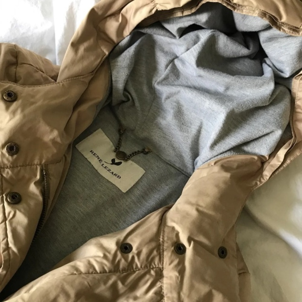 Rene Lezard down coat